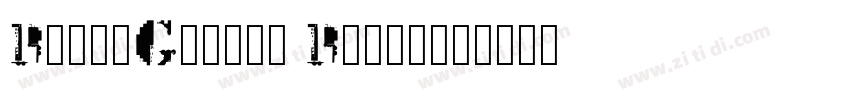 RubikGlitch Regular字体转换